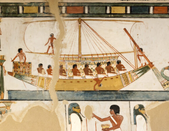 The journey to Abydos, Frist Boat