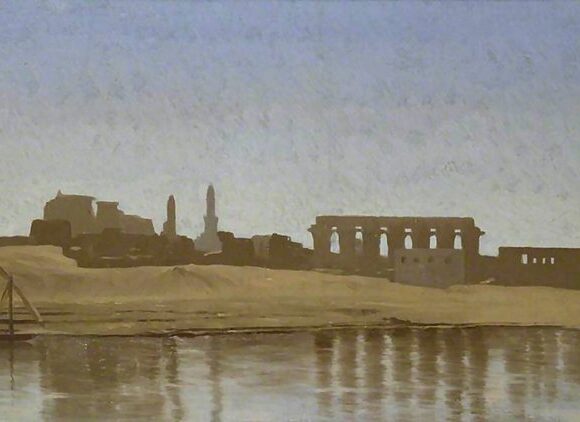 View of the Nile at Luxor